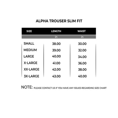 Alpha Trouser Slim Fit