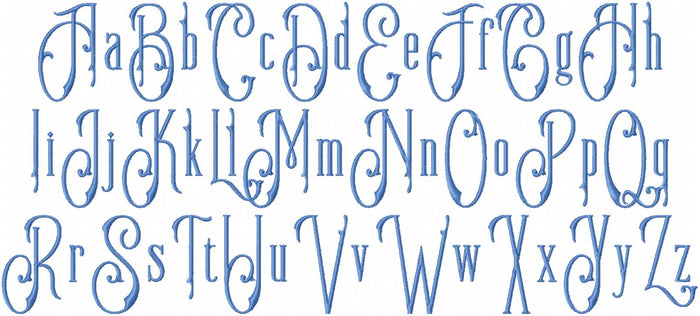 ALTA 2 INCH FONT