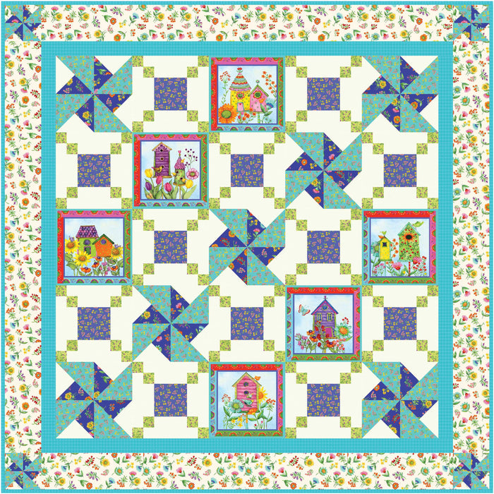 Alternating Pinwheels Pattern # 595