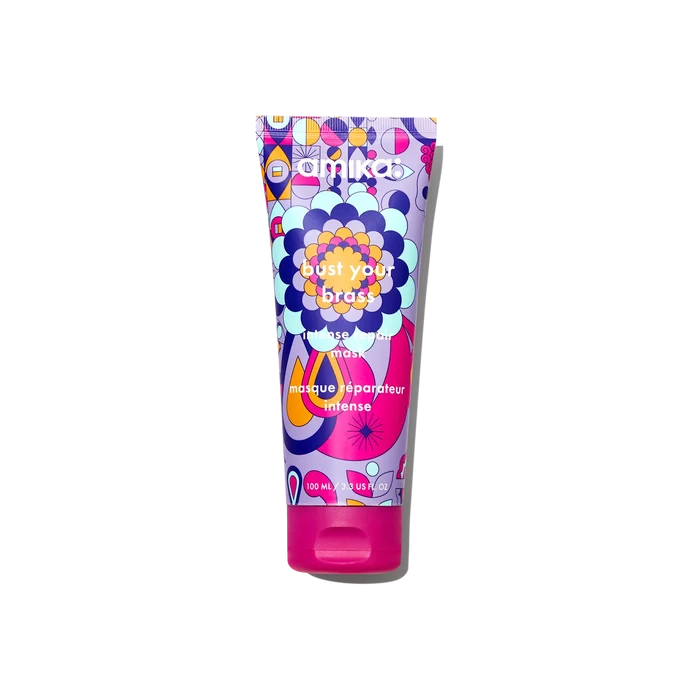 Amika Bust Your Brass Cool Blonde Intense Repair Hair Mask