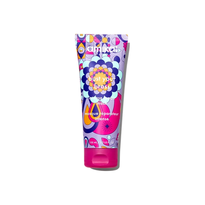 Amika Bust Your Brass Cool Blonde Intense Repair Hair Mask