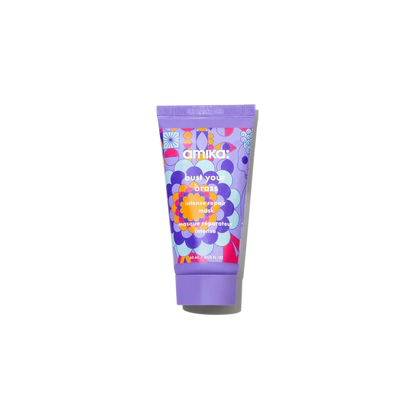 Amika Bust Your Brass Cool Blonde Intense Repair Hair Mask