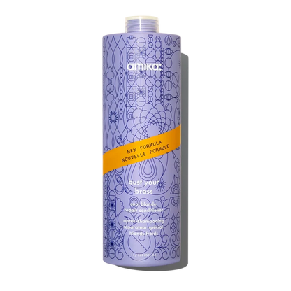 Amika Bust Your Brass Cool Blonde Repair Conditioner liter