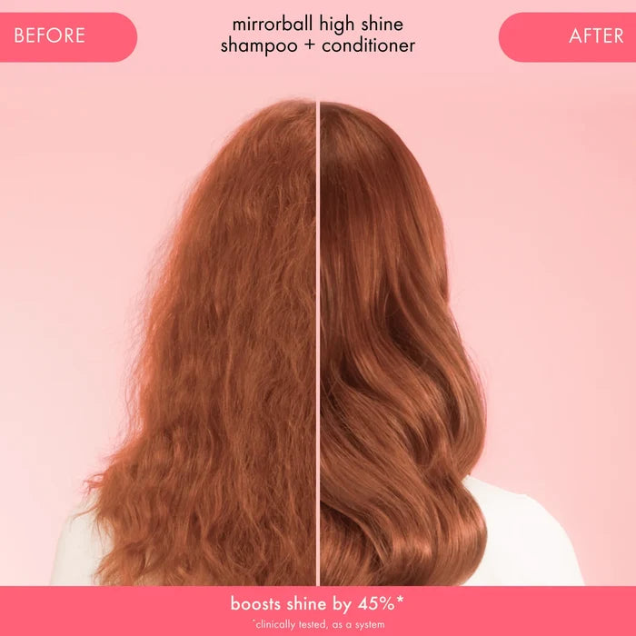 Amika Mirrorball High Shine + Protect Antioxidant Conditioner results