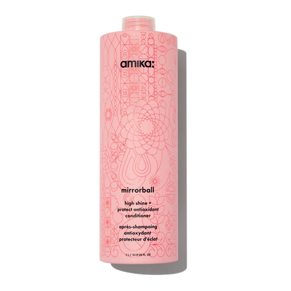 Amika Mirrorball High Shine + Protect Antioxidant Conditioner liter