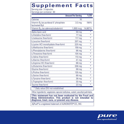 Amino-NR 180 Capsules by Pure Encapsulations
