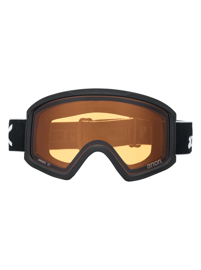 Product image of Anon Tracker 2.0 Goggles + MFI® Face Mask[Variant:Frame: Black, Lens: Amber (55% / S1)]