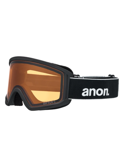 Product image of Anon Tracker 2.0 Goggles + MFI® Face Mask[Variant:Frame: Black, Lens: Amber (55% / S1)]