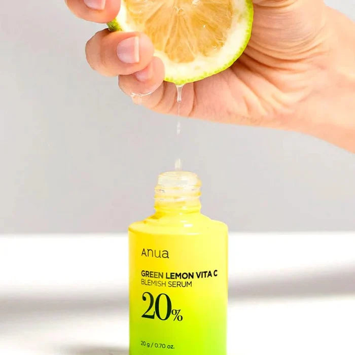 Anua GREEN LEMON VITAMIN C BLEMISH SERUM 20ml – Skin Care | Korean Skincare Canada - VGLE Beauty