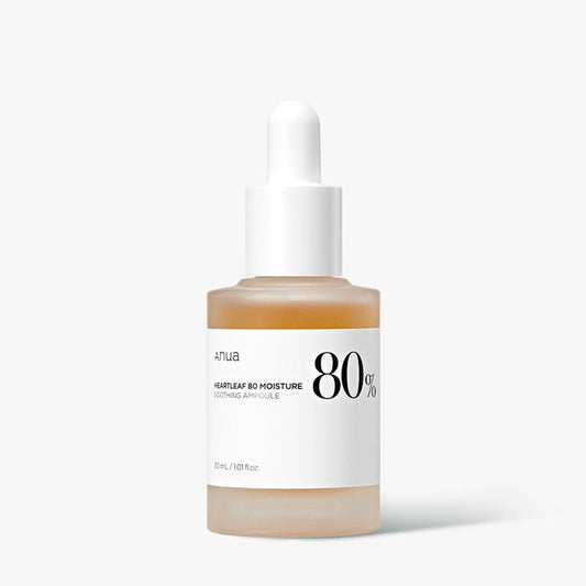 Anua HEARTLEAF 80% MOISTURE SOOTHING AMPOULE 30ml – Skin Care | Korean Skincare Canada - VGLE Beauty