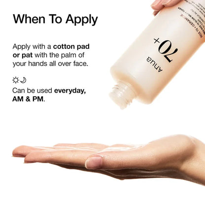 Anua Rice 70 Glow Milky Toner 250ml – Skin Care | Korean Skincare Canada - VGLE Beauty