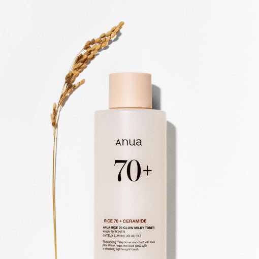 Anua Rice 70 Glow Milky Toner 250ml – Skin Care | Korean Skincare Canada - VGLE Beauty