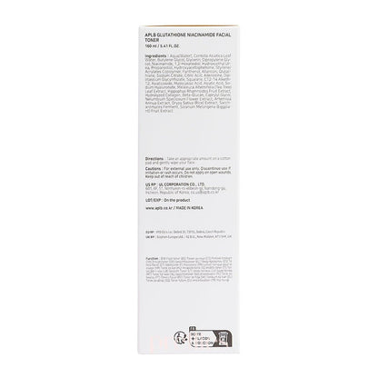APLB Glutathione Niacinamide Facial Toner 160ml