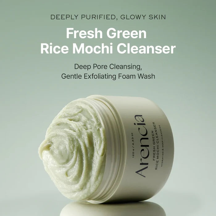 Arencia Fresh Green Rice Mochi Cleanser - 120g