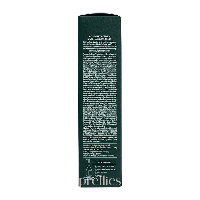AROMATICA Rosemary Active V Anti-Hair Loss Tonic 100ml