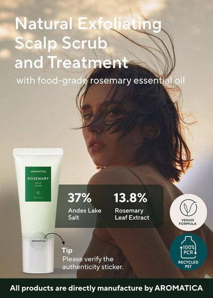 Aromatica Rosemary Scalp Scrub 165 g