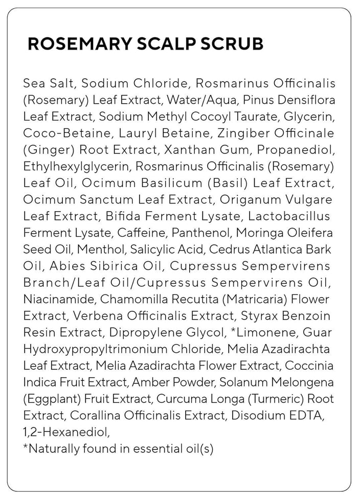 Aromatica Rosemary Scalp Scrub 165 g