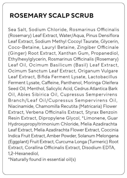 Aromatica Rosemary Scalp Scrub 165 g