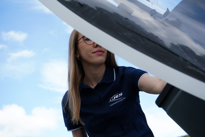AS Logo - Marine Poloshirt - Damen