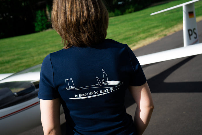 AS Logo - Marine T Shirt - Damen