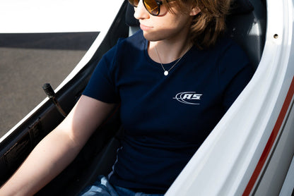 AS Logo - Marine T Shirt - Damen