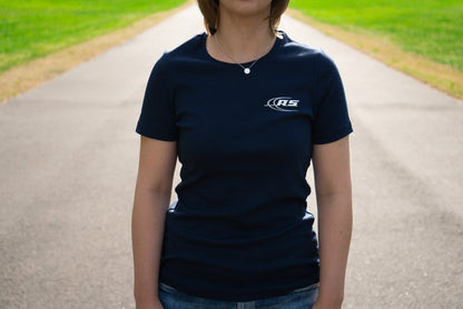 AS Logo - Marine T Shirt - Damen
