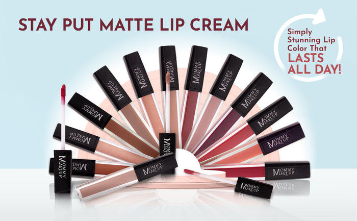 Audrey Stay Put Matte Lip Cream | Stunning Kiss-Proof Lipstick