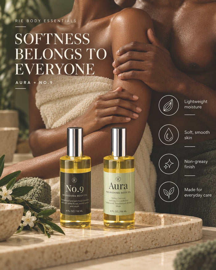Aura + No.9 Body Oil Duo