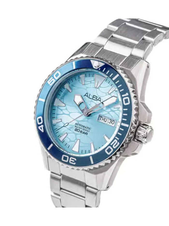 Automatic Round 43mm Analog Watch - A3B023X1