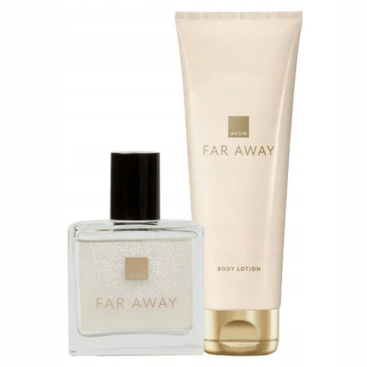 Avon Far Away 30ml for her Eau de Parfum & Body Lotion Set