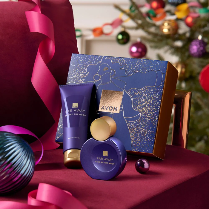 Avon Far Away Beyond The Moon Parfum 50ml - Gift Set