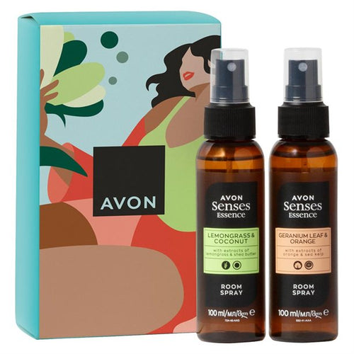 Avon Senses Essence Room Spray Set
