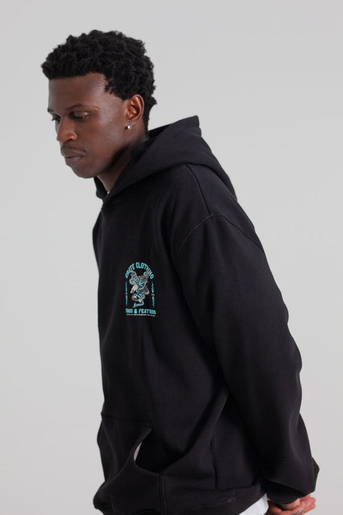 AW25 Fangs & Feathers Superfleece Hoodie