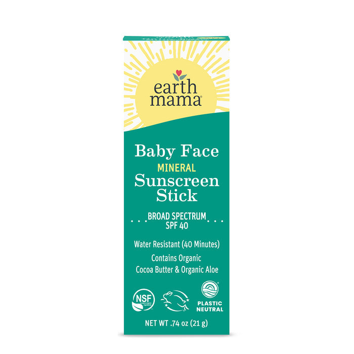 Baby Face Mineral Sunscreen Stick