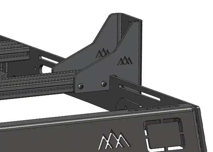 Backwoods HD Awning Brackets For DRIFTR Roof Racks