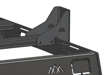 Backwoods HD Awning Brackets For DRIFTR Roof Racks