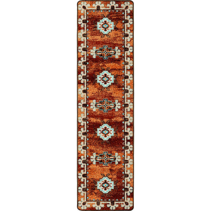 Image of an area rug, Badlands - Rust