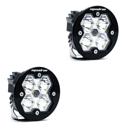 Baja Designs Squadron R 2.0 Sport Black LED Auxiliary Light Pod Pair - Universal