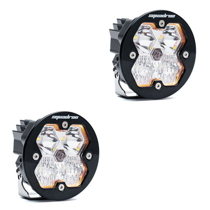 Baja Designs Squadron R 2.0 Sport Black LED Auxiliary Light Pod Pair - Universal