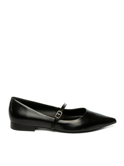 CHICONIC Ballerina pelle nero 257 VIT-NERO