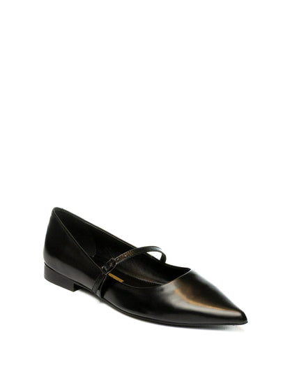 CHICONIC Ballerina pelle nero 257 VIT-NERO