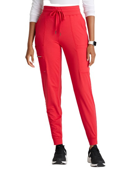 Barco One Performance Knit Pro 5-Pocket Drawcord Waist Jogger Scrub Pants