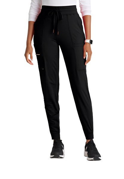 Barco One Performance Knit Pro 5-Pocket Drawcord Waist Jogger Scrub Pants