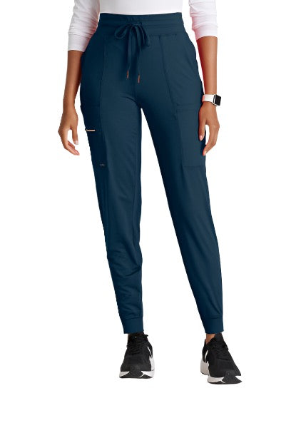 Barco One Performance Knit Pro 5-Pocket Drawcord Waist Jogger Scrub Pants