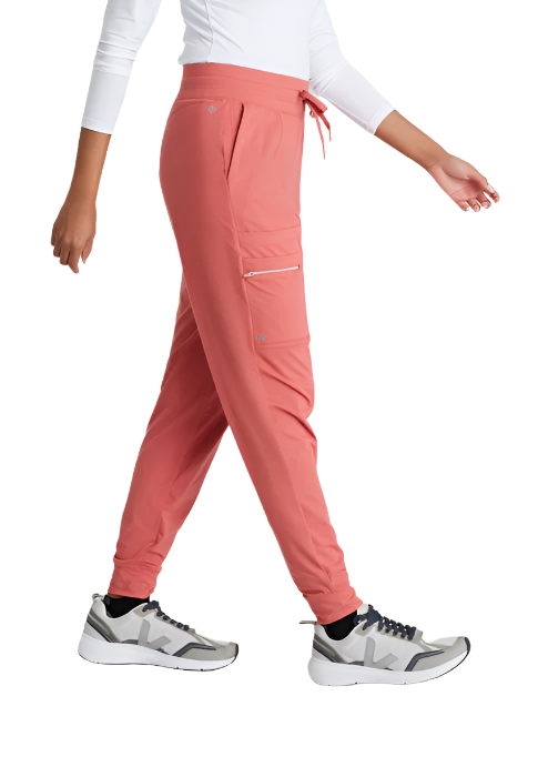 Barco One Performance Knit Pro 5-Pocket Drawcord Waist Jogger Scrub Pants