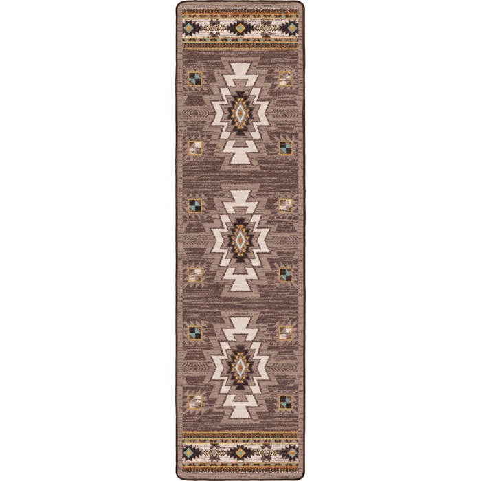 Image of an area rug, Barrel - Worn Saddle