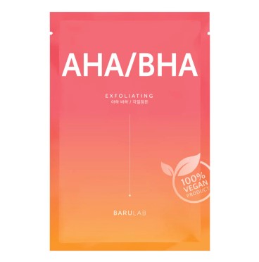 Barulab - The Clean Vegan AHA/BHA Sheet Mask