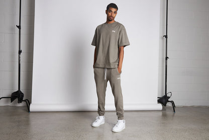Basic Script Box Fit Tee