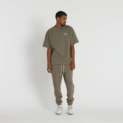 Basic Script Box Fit Tee