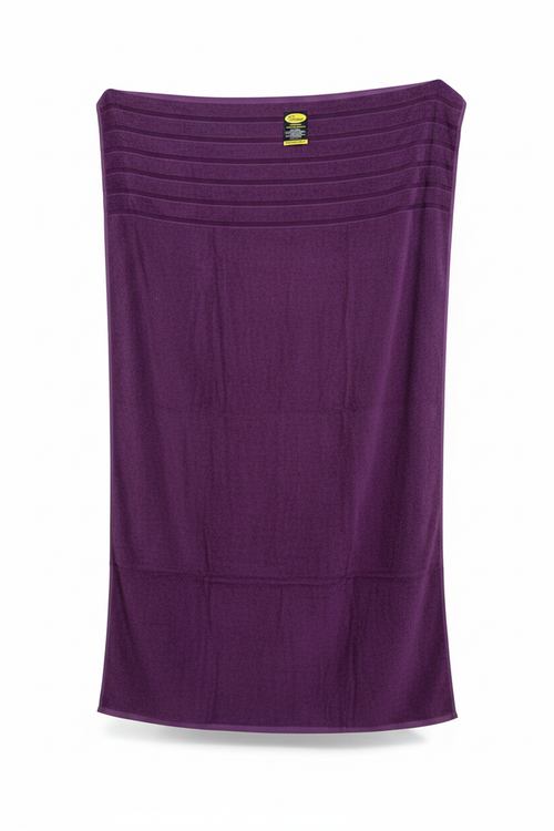 Dark Purple Bath Towel